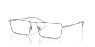 Ray-Ban RX 6541 unisex Silver Geometric Eyeglasses