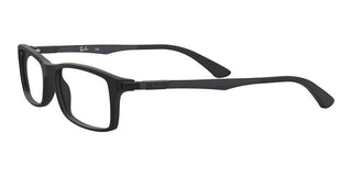 Ray-Ban Active Lifestyle RX 7017 unisex Black Geometric Eyeglasses