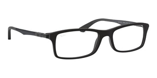 Ray-Ban Active Lifestyle RX 7017 unisex Black Geometric Eyeglasses