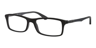 Ray-Ban Active Lifestyle RX 7017 unisex Black Geometric Eyeglasses