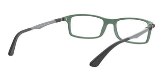 Ray-Ban Active Lifestyle RX 7017 unisex Black Geometric Eyeglasses