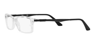 Ray-Ban Active Lifestyle RX 7017 unisex Transparent Geometric Eyeglasses