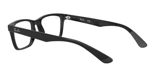 Ray-Ban RX 7025 unisex Black Squared Eyeglasses