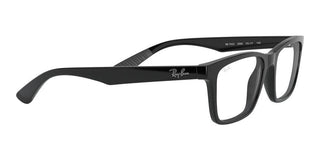 Ray-Ban RX 7025 unisex Black Squared Eyeglasses