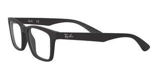 Ray-Ban RX 7025 unisex Black Squared Eyeglasses