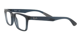 Ray-Ban RX 7025 unisex Blue Squared Eyeglasses