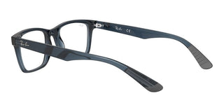 Ray-Ban RX 7025 unisex Blue Squared Eyeglasses