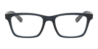 Ray-Ban RX 7025 unisex Blue Squared Eyeglasses