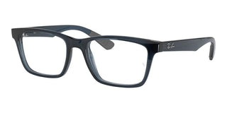 Ray-Ban RX 7025 unisex Blue Squared Eyeglasses