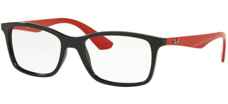 Ray-Ban RX 7047 unisex Black Geometric Eyeglasses