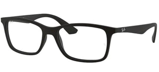 Ray-Ban RX 7047 unisex Black Geometric Eyeglasses