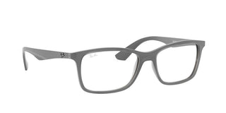 Ray-Ban RX 7047 unisex Grey Geometric Eyeglasses