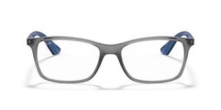 Ray-Ban RX 7047 unisex Grey Geometric Eyeglasses