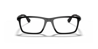 Ray-Ban RX 7056 unisex Black Geometric Eyeglasses