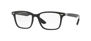 Ray-Ban RX 7144 men Grey Squared Eyeglasses