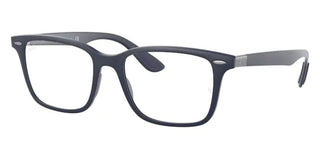 Ray-Ban RX 7144 men Blue Squared Eyeglasses