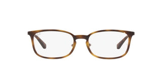 Ray-Ban RX 7182D unisex Havana Geometric Eyeglasses