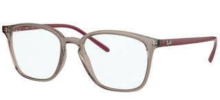 Ray-Ban RX 7185 unisex Grey Geometric Eyeglasses