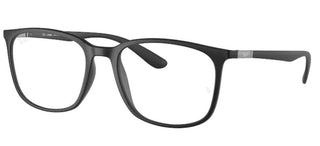 Ray-Ban RX 7199 unisex Black Geometric Eyeglasses