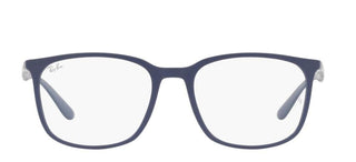 Ray-Ban RX 7199 unisex Blue Geometric Eyeglasses