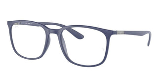 Ray-Ban RX 7199 unisex Blue Geometric Eyeglasses