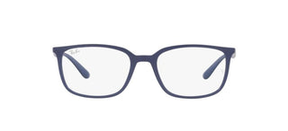 Ray-Ban RX 7208 unisex Blue Squared Eyeglasses