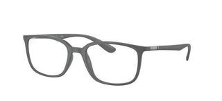 Ray-Ban RX 7208 unisex Grey Squared Eyeglasses