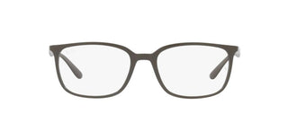 Ray-Ban RX 7208 unisex Brown Squared Eyeglasses