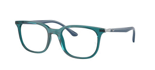 Ray-Ban RX 7211 unisex Blue Squared Eyeglasses