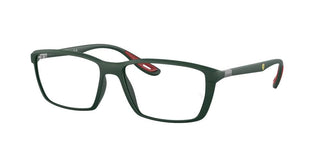 Ray-Ban RX 7213M unisex Green Squared Eyeglasses