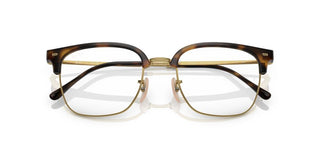 Ray-Ban RX 7216 unisex Havana Squared Eyeglasses