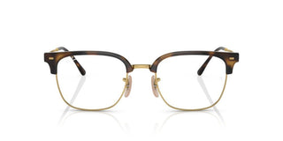 Ray-Ban RX 7216 unisex Havana Squared Eyeglasses