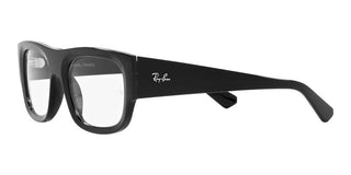 Ray-Ban RX 7218 unisex Black Squared Eyeglasses