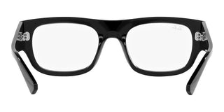 Ray-Ban RX 7218 unisex Black Squared Eyeglasses