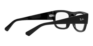 Ray-Ban RX 7218 unisex Black Squared Eyeglasses