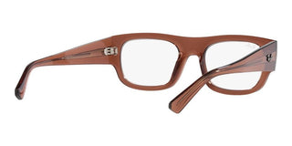 Ray-Ban RX 7218 unisex Brown Squared Eyeglasses