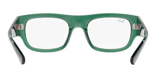 Ray-Ban RX 7218 unisex Green Squared Eyeglasses