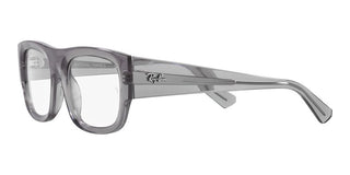 Ray-Ban RX 7218 unisex Grey Squared Eyeglasses