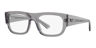 Ray-Ban RX 7218 unisex Grey Squared Eyeglasses