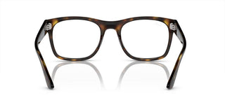 Ray-Ban RX 7228 unisex Havana Squared Eyeglasses