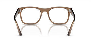 Ray-Ban RX 7228 unisex Brown Squared Eyeglasses