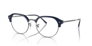 Ray-Ban RX 7229 unisex Blue Geometric Eyeglasses