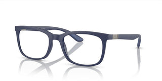 Ray-Ban RX 7230 unisex Blue Geometric Eyeglasses