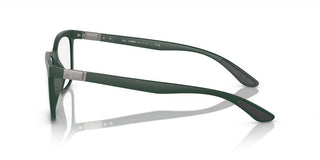 Ray-Ban RX 7230 unisex Green Geometric Eyeglasses