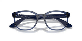 Ray-Ban RX 7231M unisex Blue Squared Eyeglasses