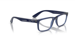 Ray-Ban RX 7232M unisex Blue Squared Eyeglasses