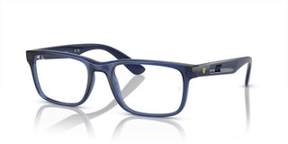 Ray-Ban RX 7232M unisex Blue Squared Eyeglasses