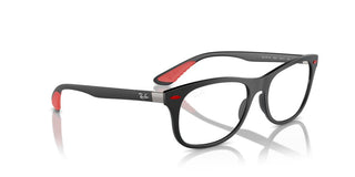 Ray-Ban RX 7307M unisex Black Squared Eyeglasses