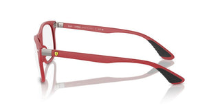 Ray-Ban RX 7307M unisex Red Squared Eyeglasses