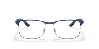 Ray-Ban RX 8416 men Blue Geometric Eyeglasses